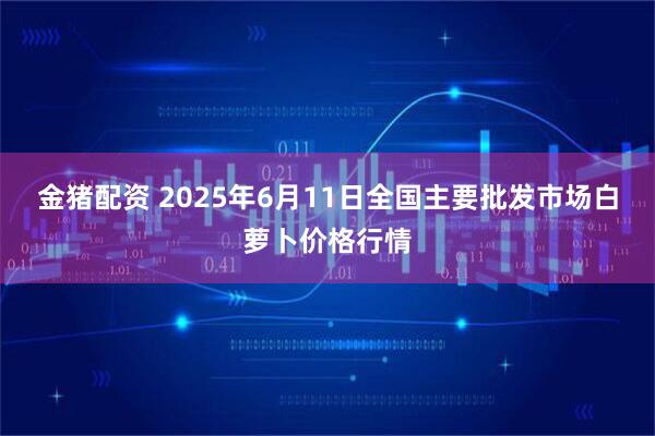 金猪配资 2025年6月11日全国主要批发市场白萝卜价格行情